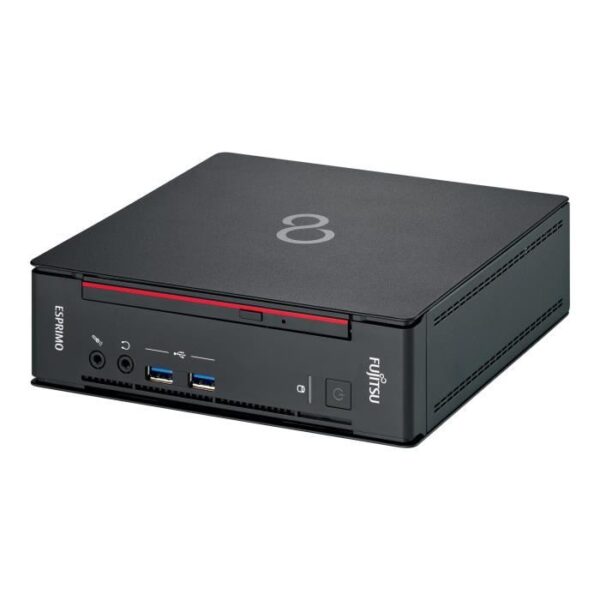 Fujitsu ESPRIMO Q556-2 Mini-Desktop-Computer 1 x Core i5 6400T - 2,2 GHz RAM 8 GB SSD 256 GB NVMe DVD SuperMulti HD ...