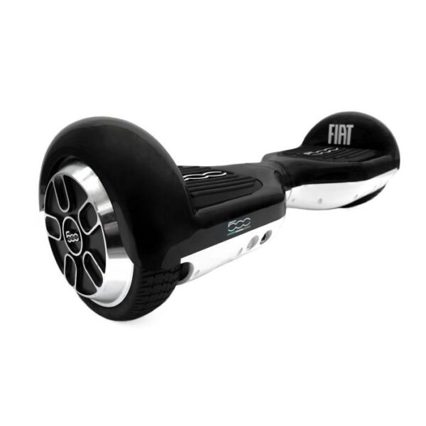 Hoverboard FIAT 500 Gyropode électrique 6,5'' - F500-H65K - 2x350W max. - Noir