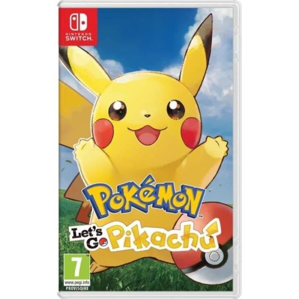 Pack Nintendo Switch Grise + Minecraft + Pokémon: Los geht's, Pikachu