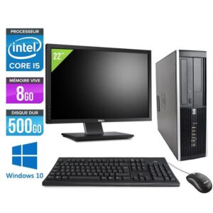 HP 8200 Desktop PC - i5 2400 - 8 GB - Windows 10 + 22 '' Bildschirm