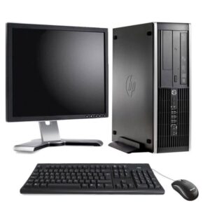 Desktop-PC - HP Compaq 6200 Pro i3-2100 - 4 GB - 250 GB + 22-Zoll-Bildschirm