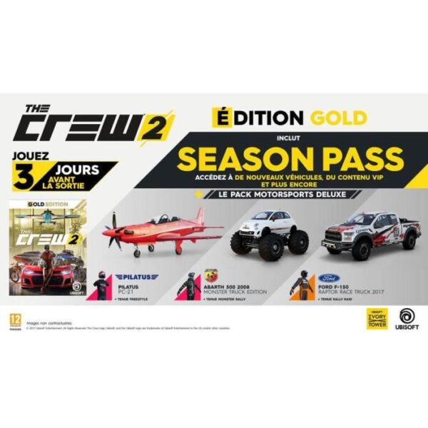 Die Crew 2: Gold Edition PS4-Spiel
